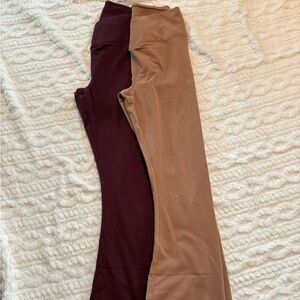 Victorias Secret Pink Flare Leggings Size M